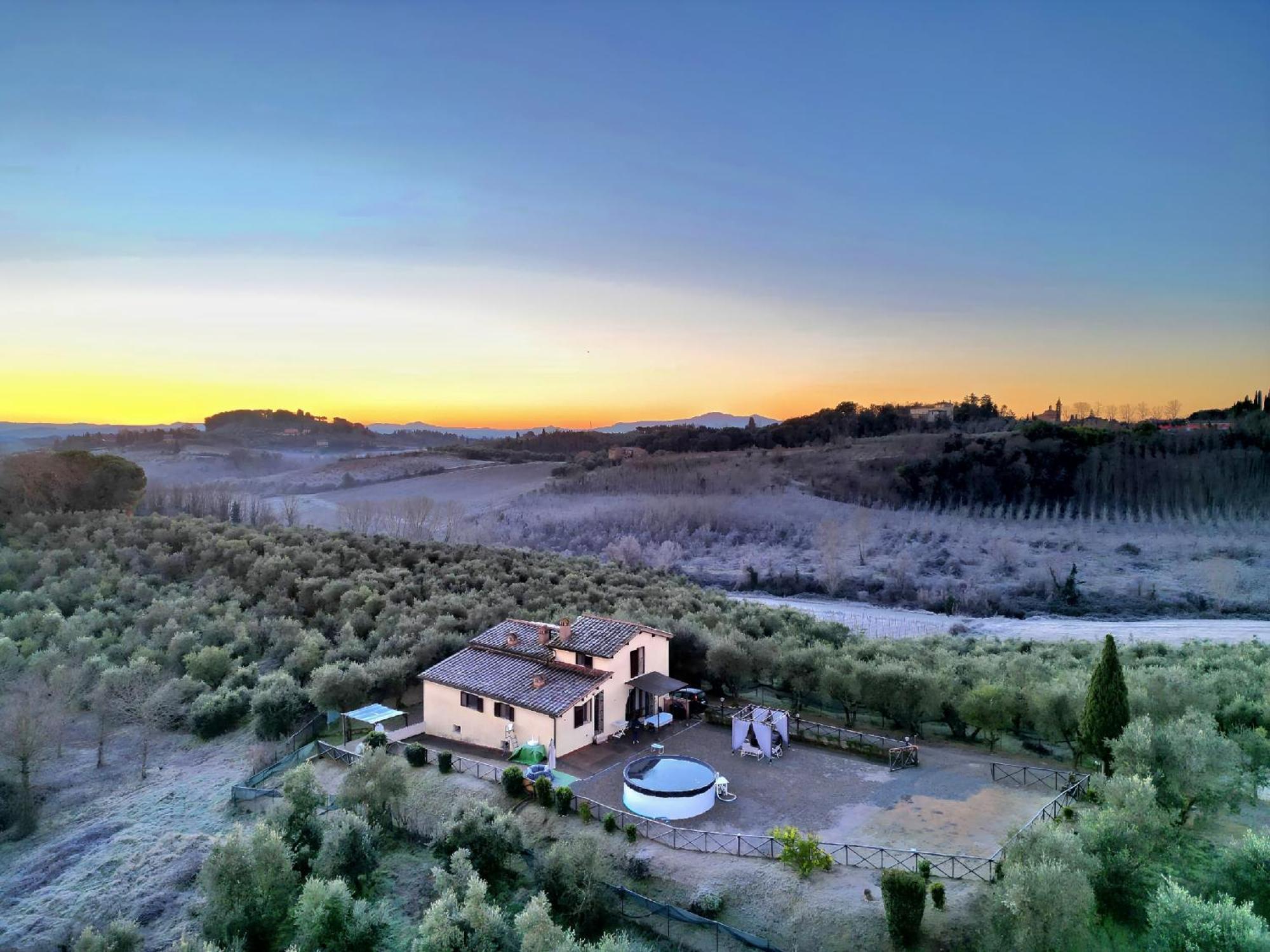 Villa Degli Olivi Nature Siena Eksteriør bilde